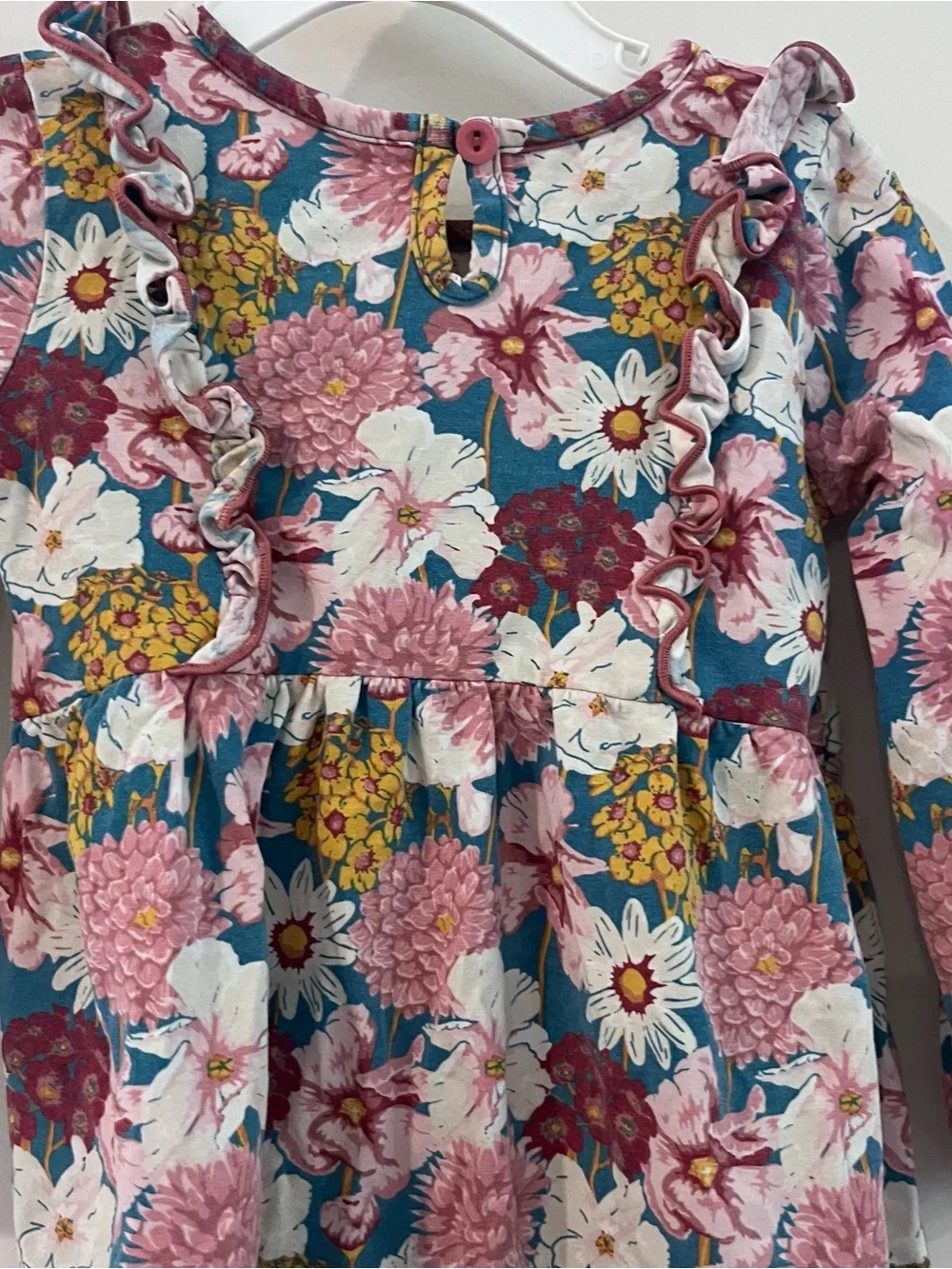 Ruffle Butts playful floral